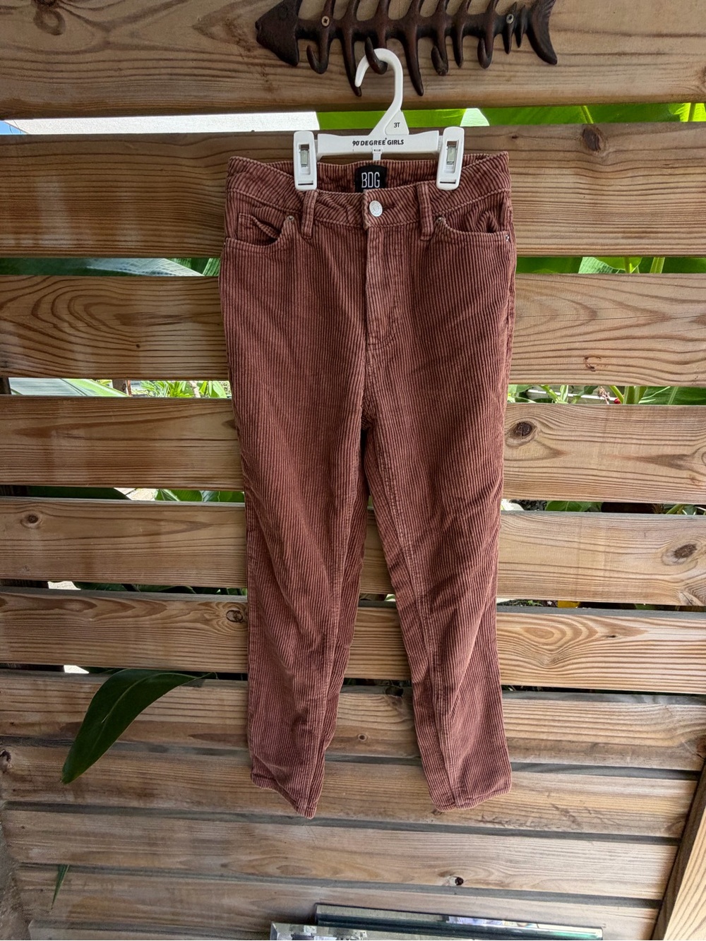 BDG Rust Brown Corduroy Pants